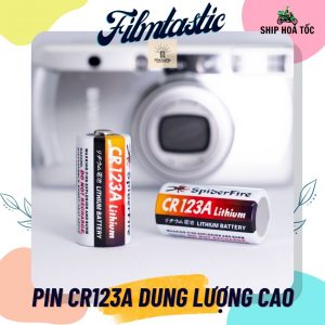 Pin Máy Ảnh CR123A SpiderFire 3V Dung Lượng Cao